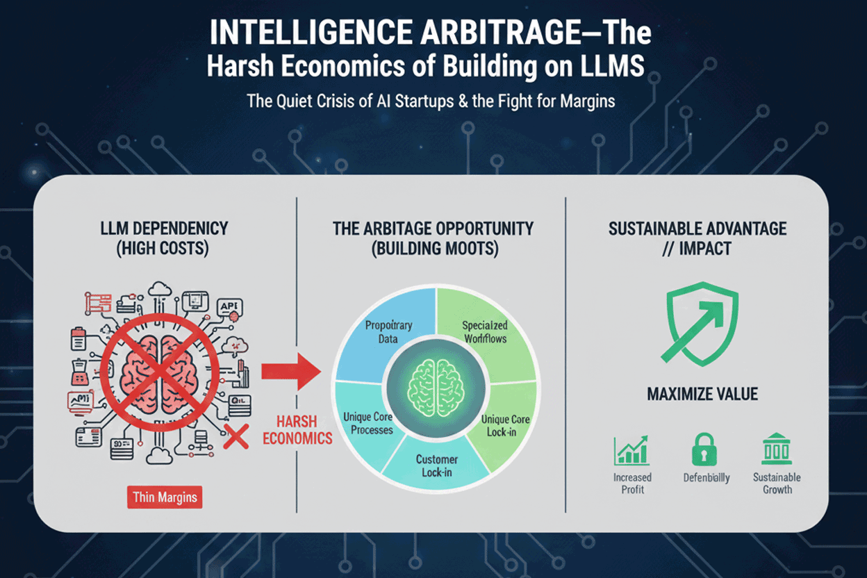 Intelligence Arbitrage—The Harsh Economics of Building on LLMs