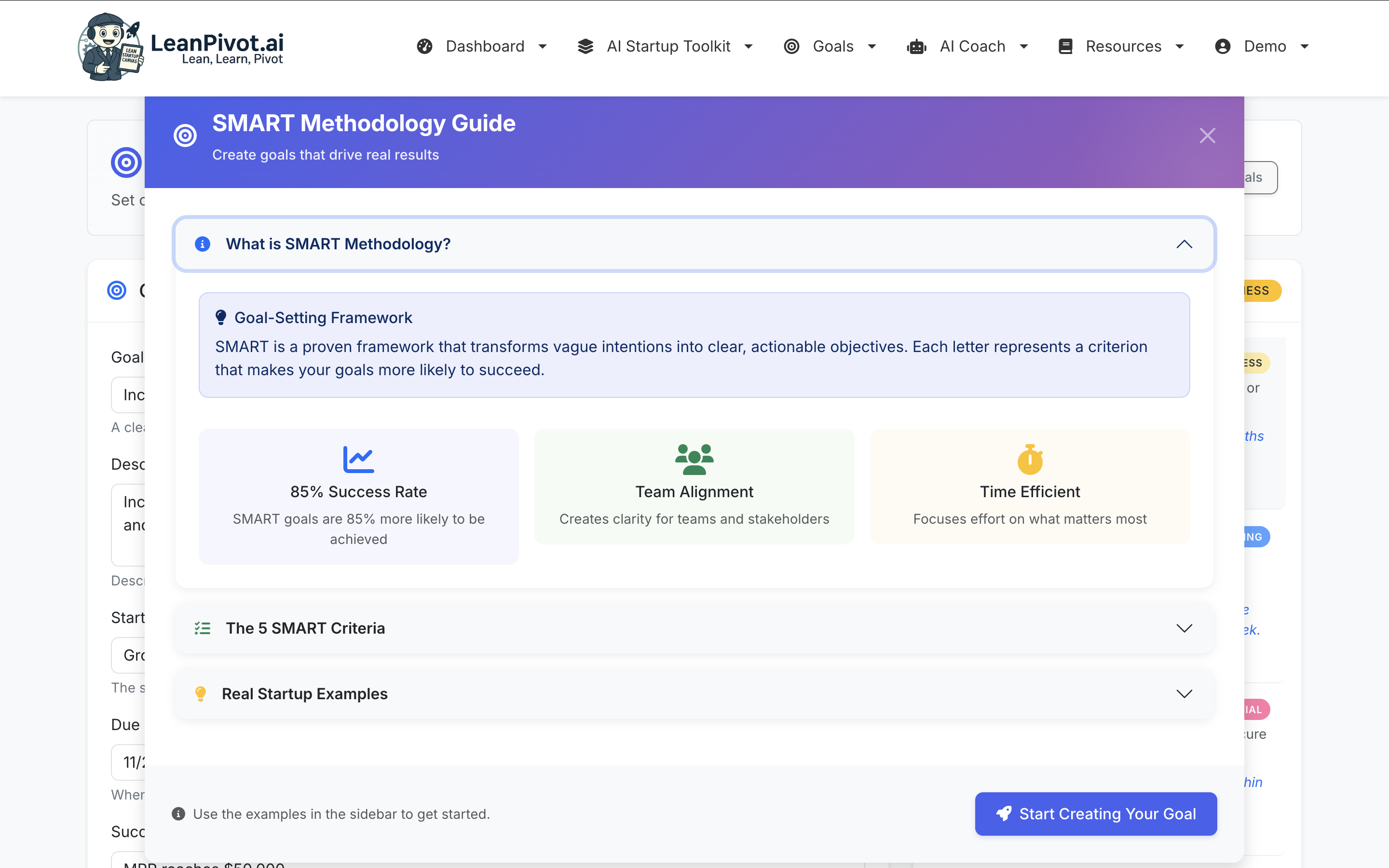 Creating a SMART Goal